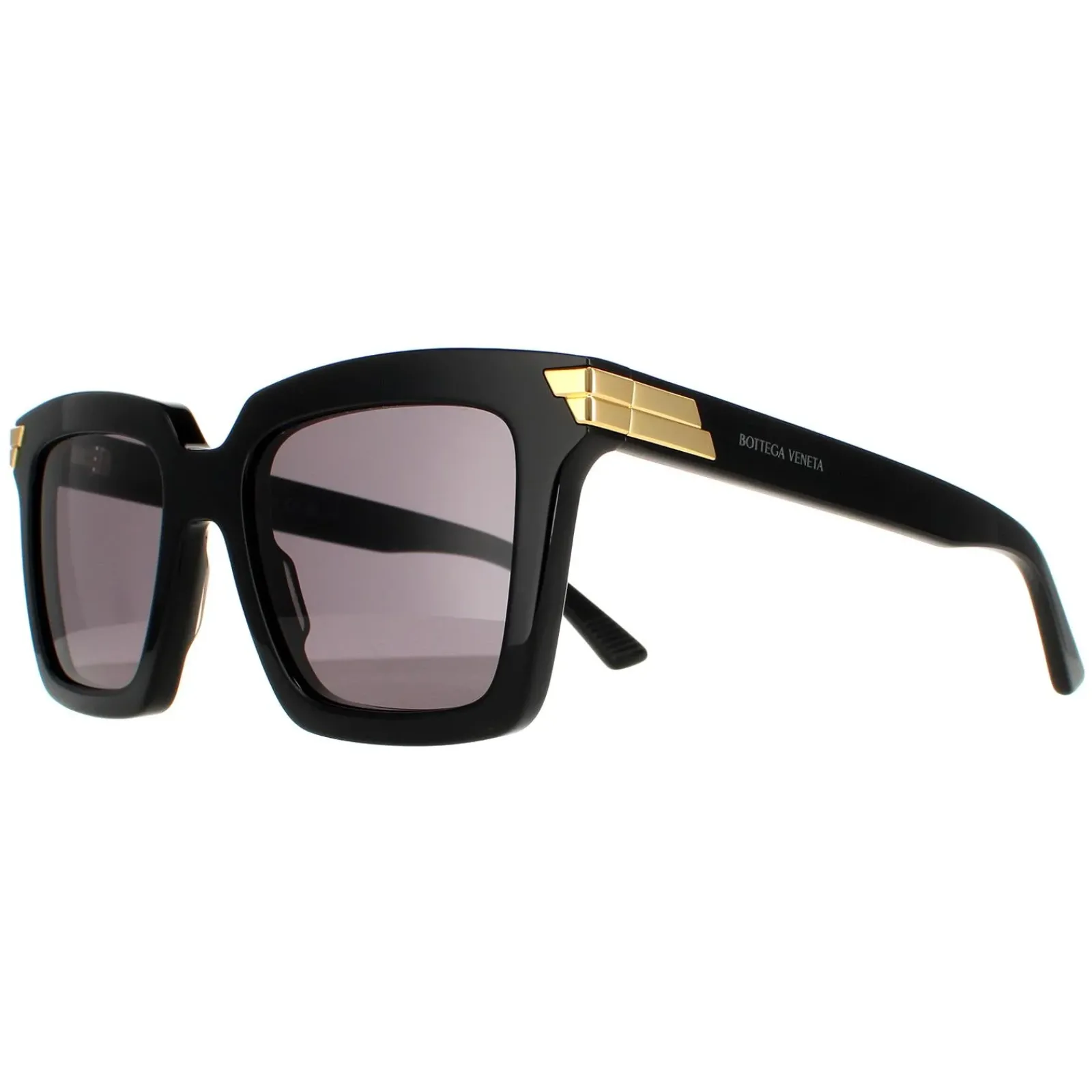 Bottega Veneta Square^Sunglasses BV1005S 001 Black Grey