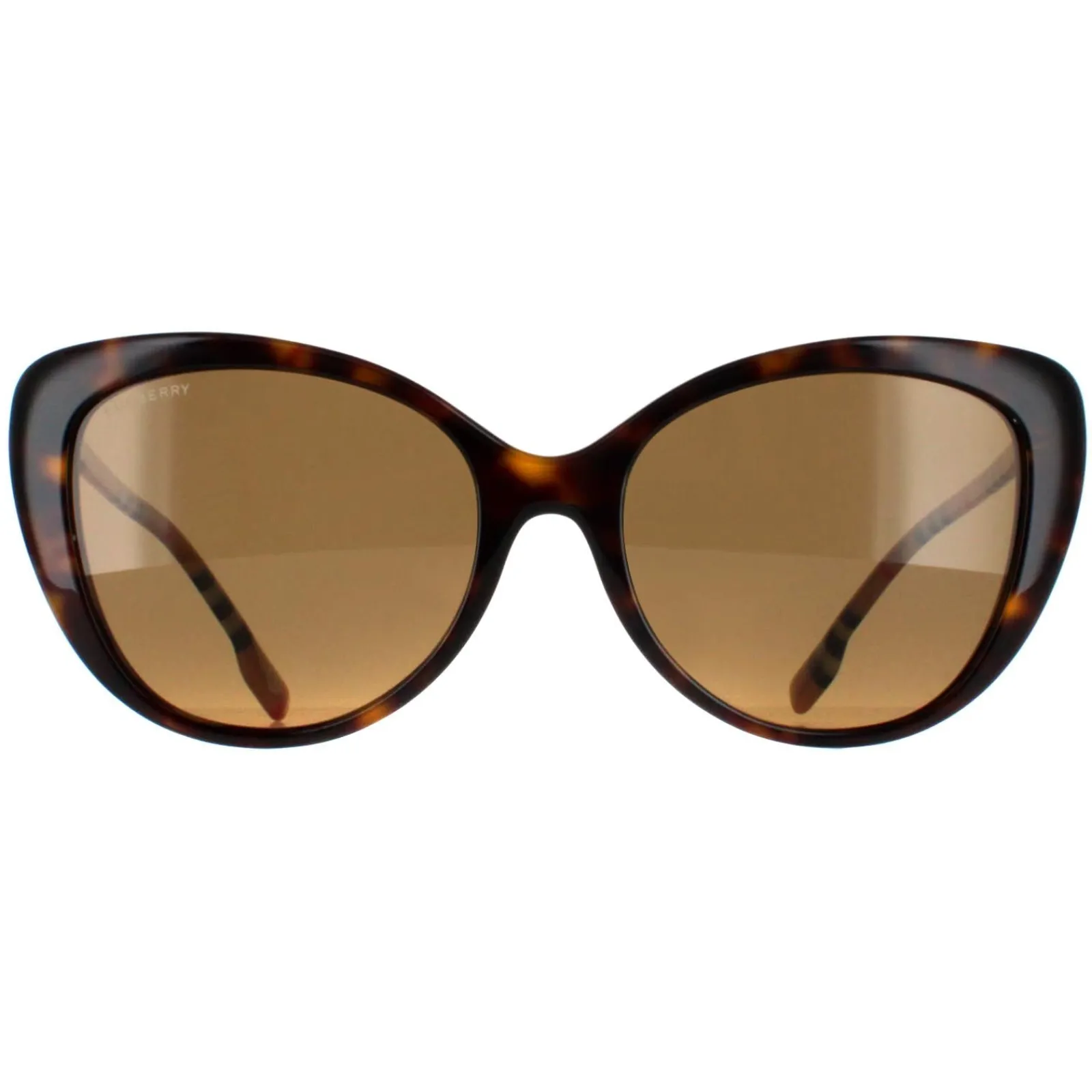 Burberry Polarised|Cat-Eye^Sunglasses BE4407 385483 Dark Havana Brown Polarized