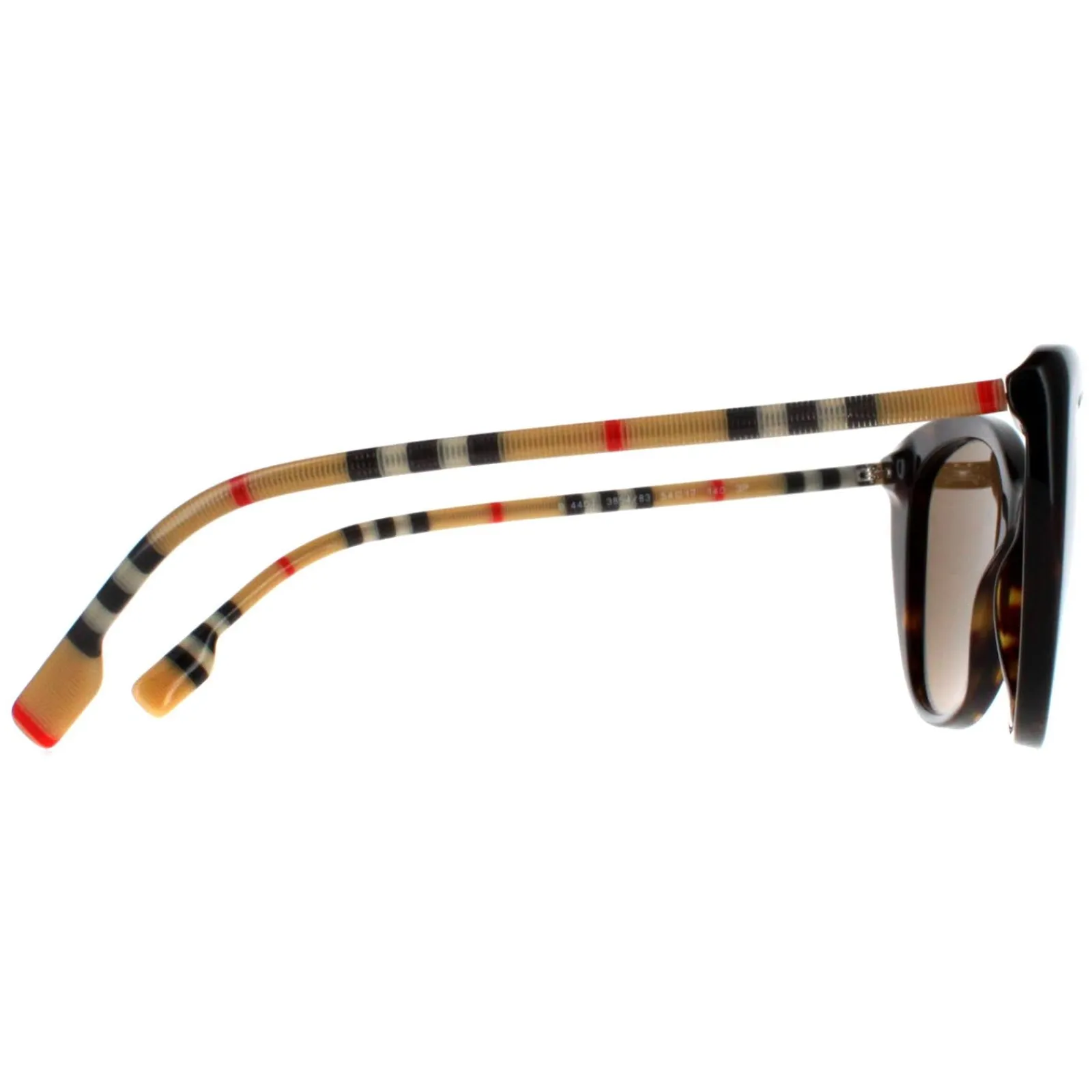 Burberry Polarised|Cat-Eye^Sunglasses BE4407 385483 Dark Havana Brown Polarized