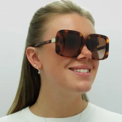 Burberry Square^Sunglasses BE4363 331613 Light Havana Brown Gradient