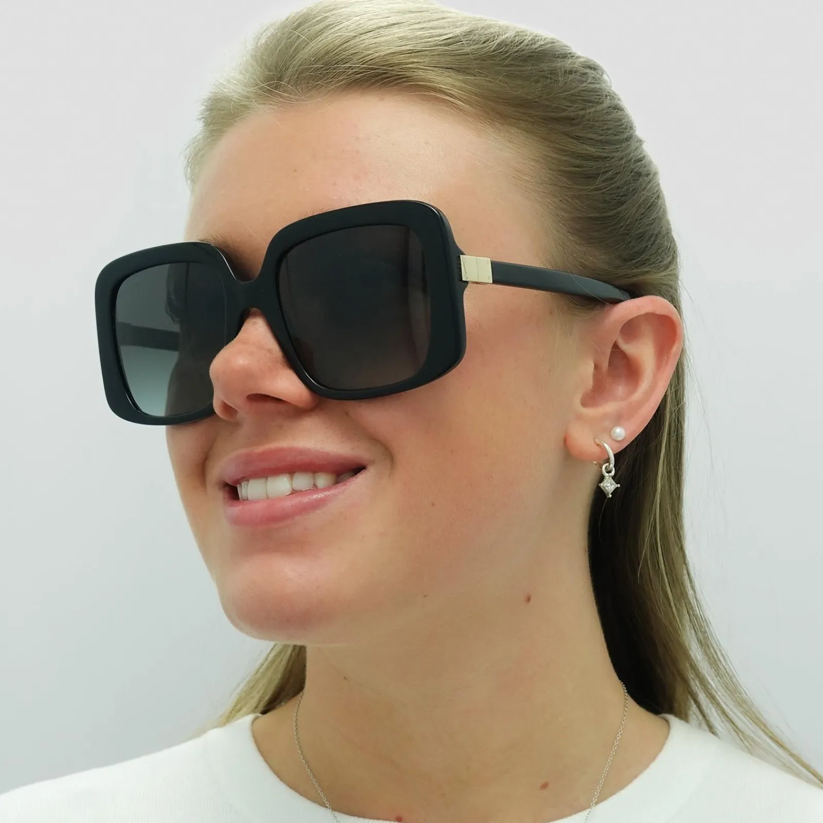 Burberry Square^Sunglasses BE4363 30018G Black Grey Gradient