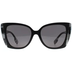 Burberry Polarised|Cat-Eye^Sunglasses BE4393 Meryl 4051/81 Black with White Black Check