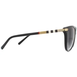 Burberry Polarised^Sunglasses BE4216 3001T3 Black Grey Gradient Polarized