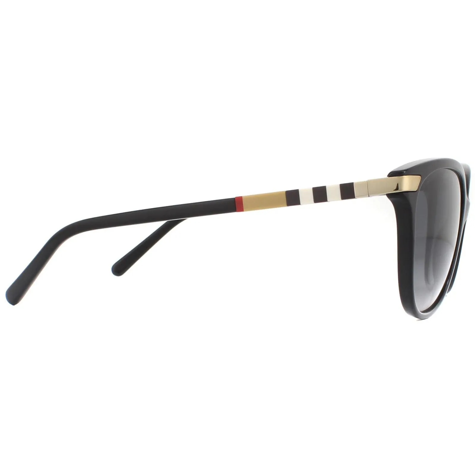 Burberry Polarised^Sunglasses BE4216 3001T3 Black Grey Gradient Polarized