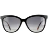 Burberry Square|Polarised^Sunglasses BE4308 3853T3 Black Grey Gradient Polarized
