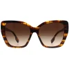Burberry Cat-Eye^Sunglasses BE4366 Tamsin 3981/13 Check on Striped Brown Brown
