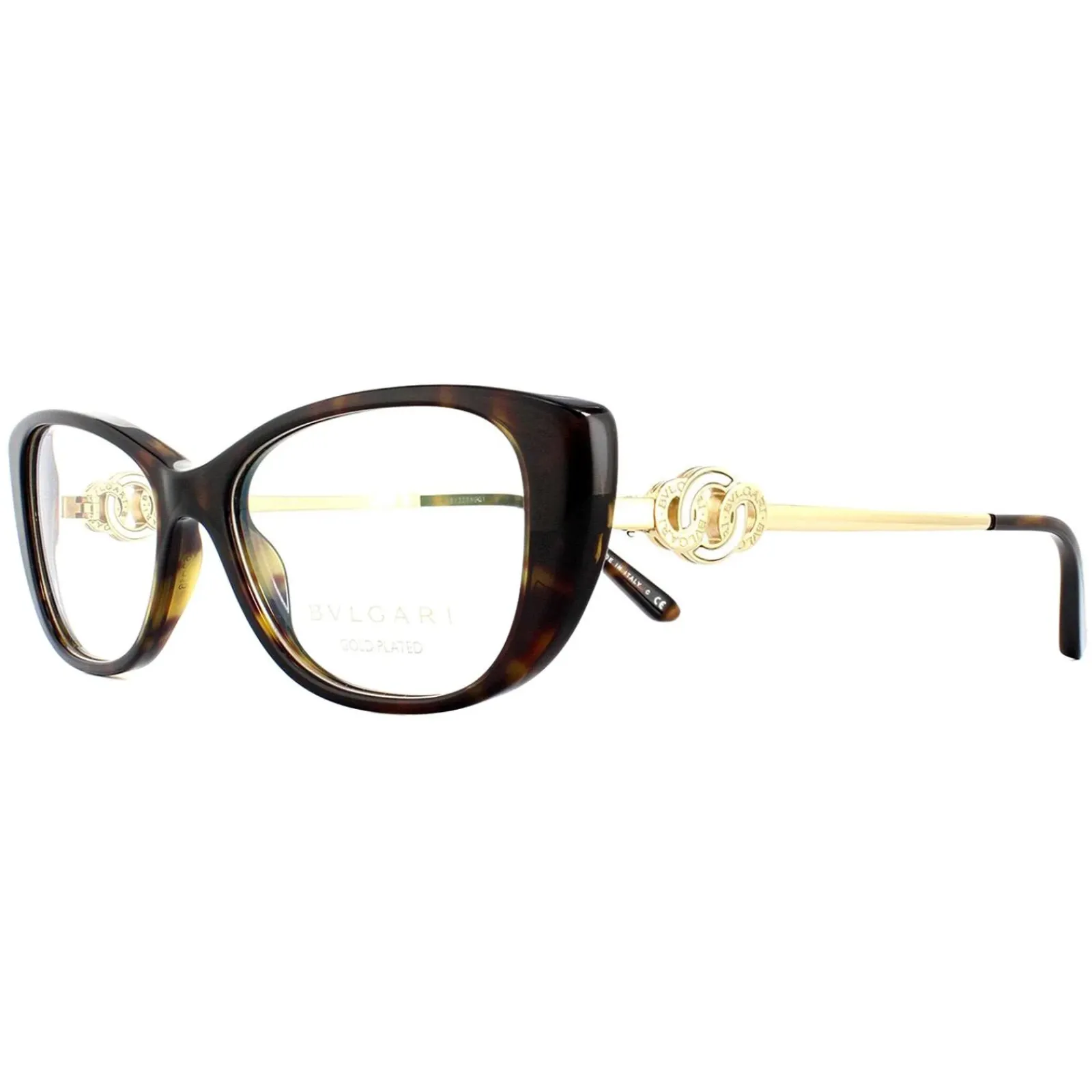 Bvlgari Oval^Glasses Frames BV4095K 5193 Havana 52mm