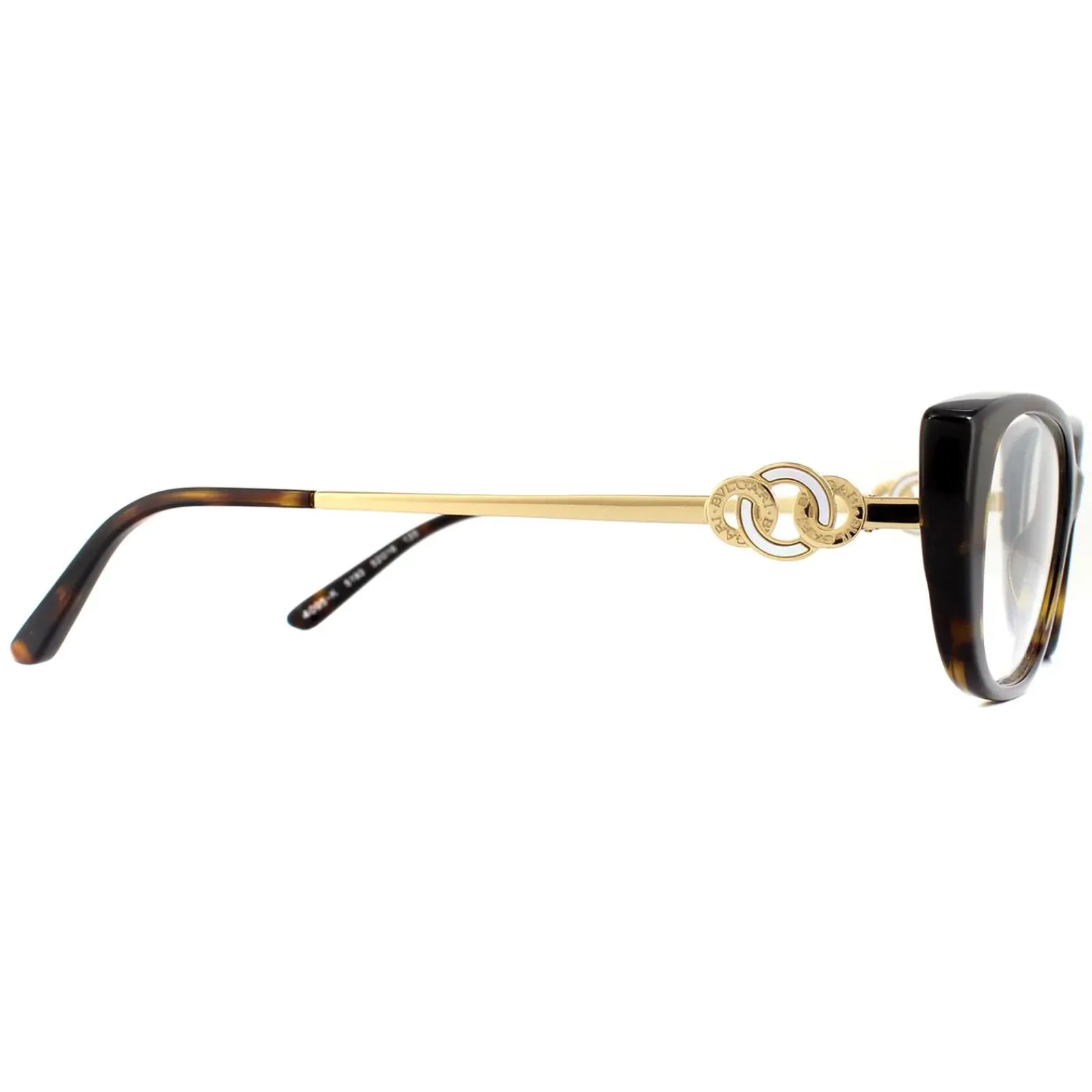 Bvlgari Oval^Glasses Frames BV4095K 5193 Havana 52mm