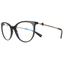 Bvlgari Round|Round^Glasses Frames 4149KB 5412 Black Gold 52mm Womens