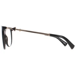 Bvlgari Round|Round^Glasses Frames 4149KB 5412 Black Gold 52mm Womens