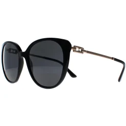 Bvlgari Cat-Eye^Sunglasses BV8251 501/87 Black Dark Grey