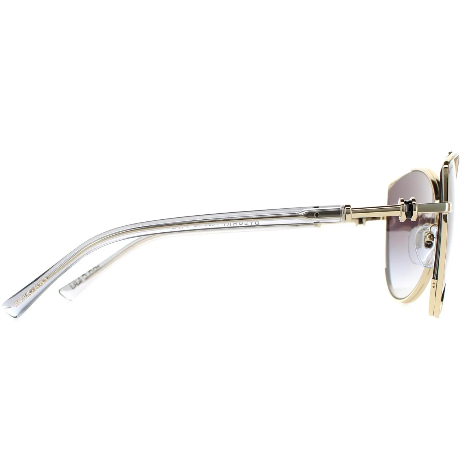 Bvlgari Cat-Eye^Sunglasses BV6168 278/8G Pale Gold Grey Gradient