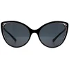 Bvlgari Cat-Eye^Sunglasses BV8246B 538187 Black Grey Transparent Dark Grey