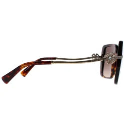Bvlgari Square^Sunglasses BV8243B 504/13 Havana Brown Gradient