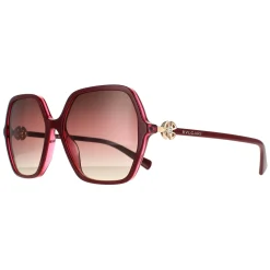 Bvlgari Square^Sunglasses BV8238B 5469E2 Bordeaux on Transparent Red Brown Pu