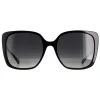 Bvlgari Polarised^Sunglasses BV8225B 501/T3 Black Grey Gradient Polarized