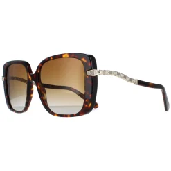 Bvlgari Square^Sunglasses BV8237B 504/T5 Havana Brown Gradient Polarized