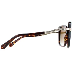 Bvlgari Square^Sunglasses BV8237B 504/T5 Havana Brown Gradient Polarized