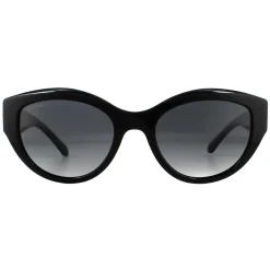 Bvlgari Polarised^Sunglasses BV8221B 501/T3 Black Grey Gradient Polarized