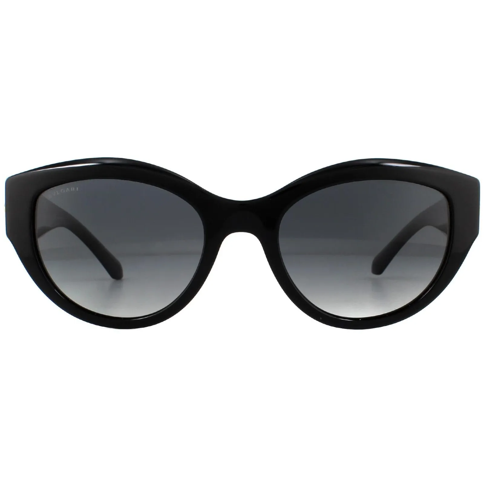 Bvlgari Polarised^Sunglasses BV8221B 501/T3 Black Grey Gradient Polarized