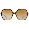 Bvlgari Polarised|Square^Sunglasses BV8238B 504/T5 Havana Brown Gradient Polarized