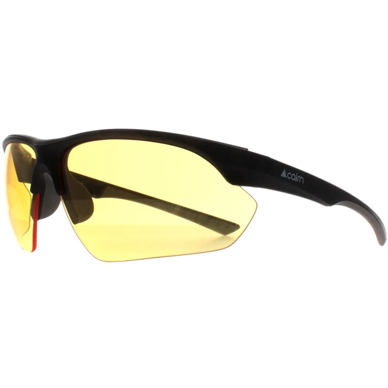 Cairn Sport^Sunglasses DhLight 290 Matte Black Grey Hi Yellow