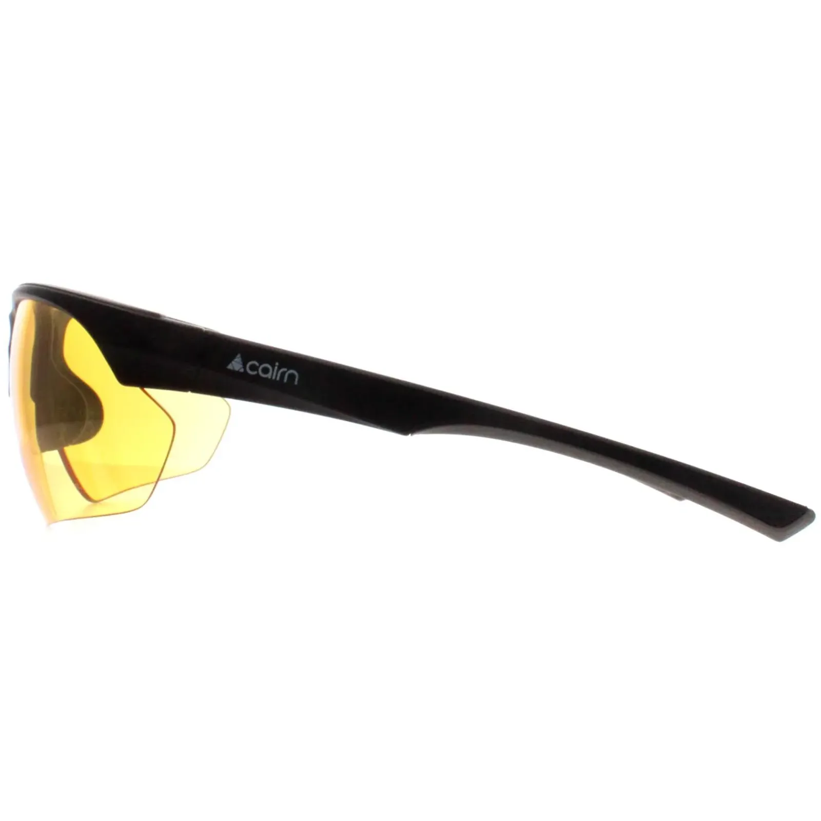 Cairn Sport^Sunglasses DhLight 290 Matte Black Grey Hi Yellow