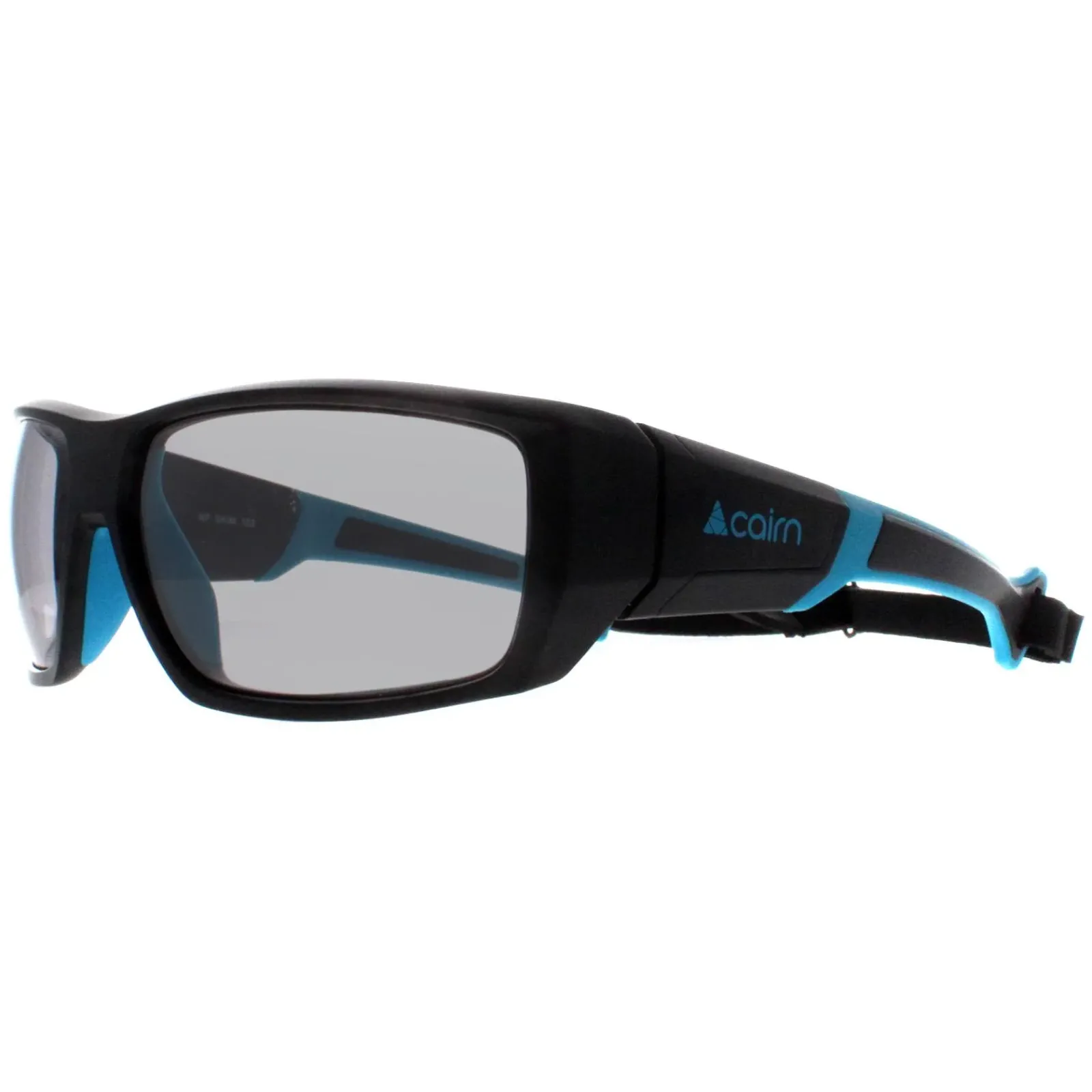Cairn Sport^Sunglasses Skim 102-NP Matte Black Azure Grey Photochromic Hydro