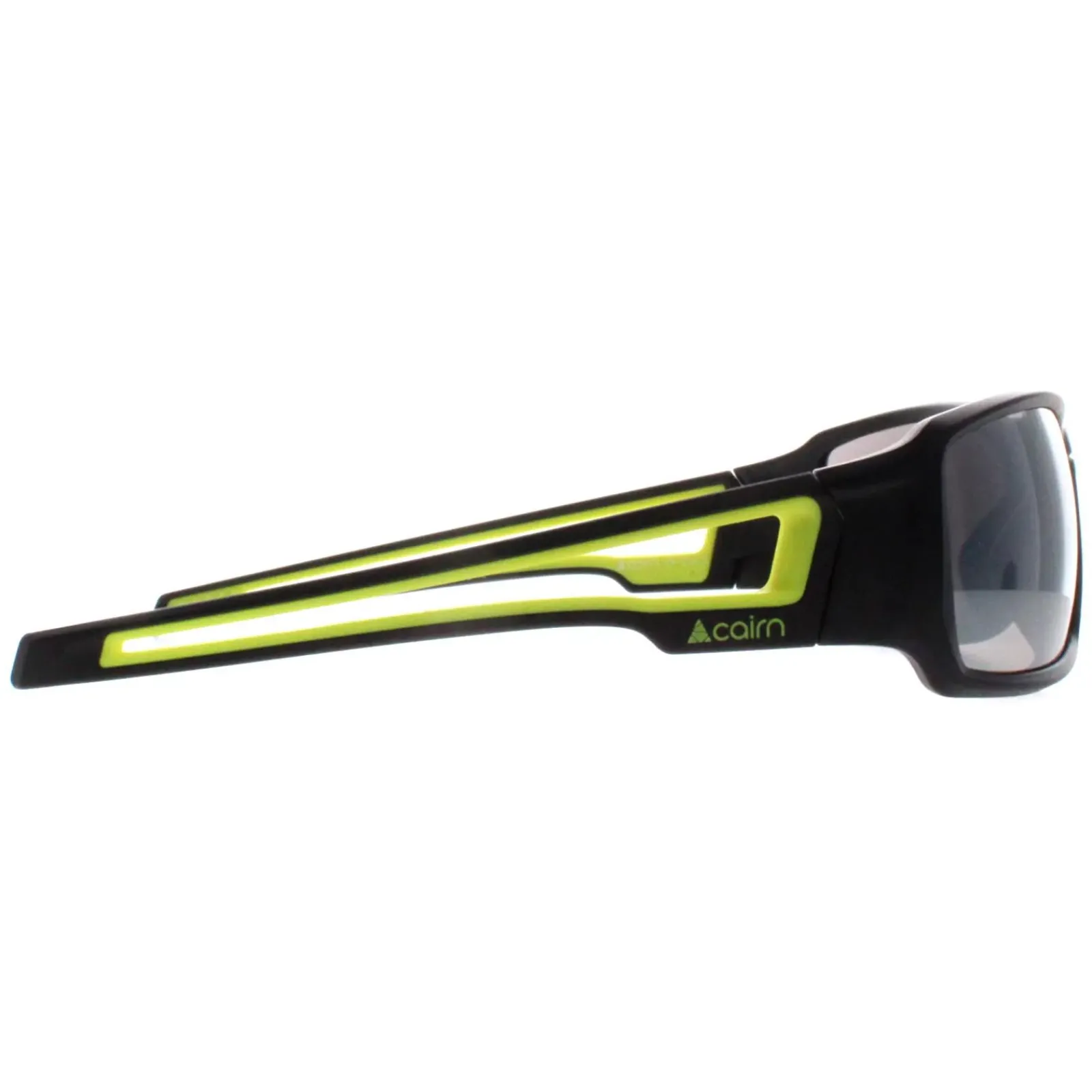 Cairn Sport^Sunglasses Twister 202 Matte Black Lemon Grey
