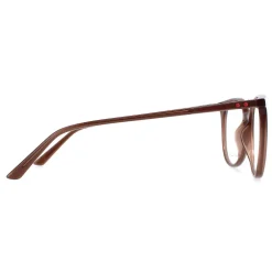Calvin Klein Round|Round^Glasses Frames CK19508 210 Milky Brown Women