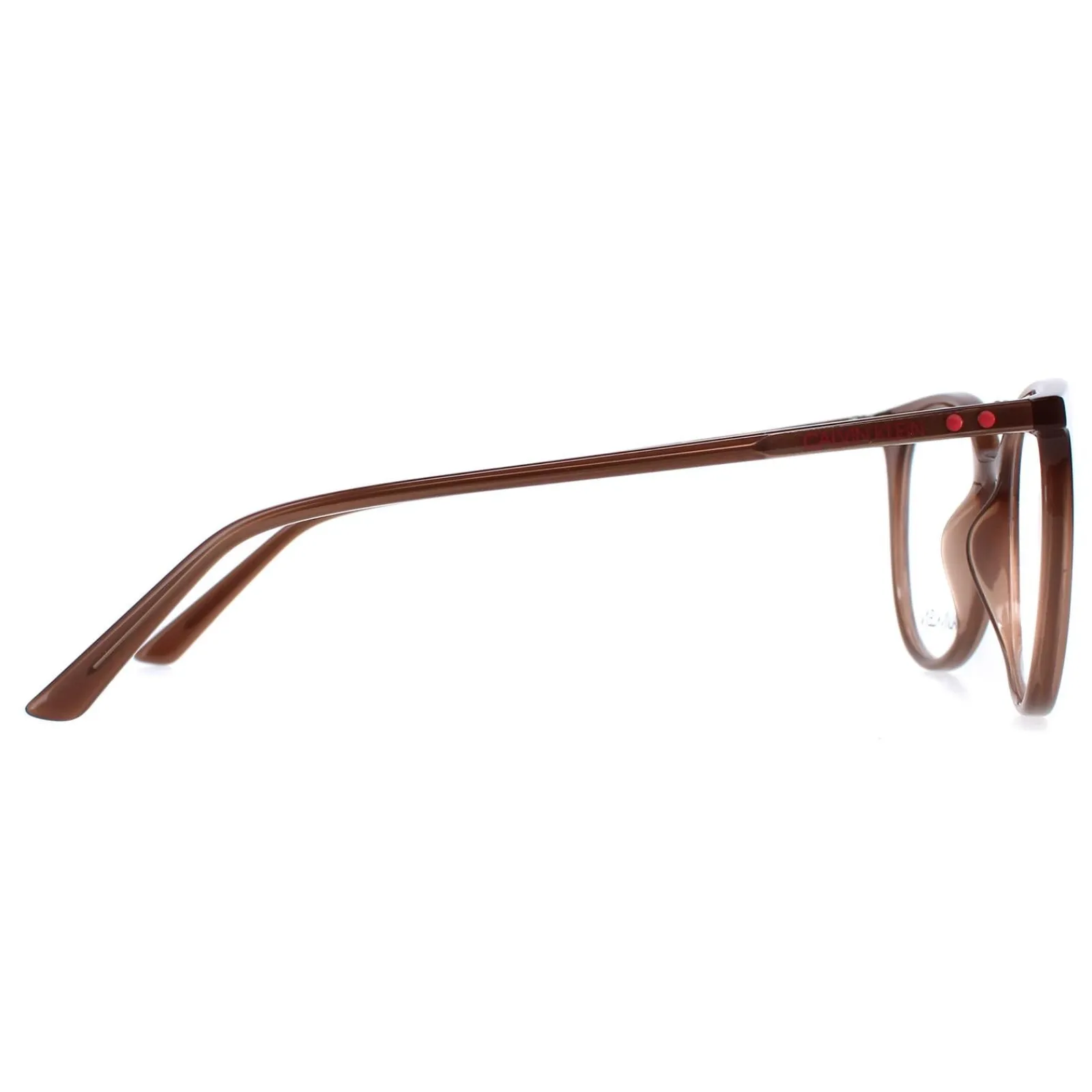 Calvin Klein Round|Round^Glasses Frames CK19508 210 Milky Brown Women