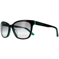 Calvin Klein Rectangle^Sunglasses CK19503S 012 Black Teal Grey Gradient