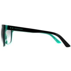 Calvin Klein Rectangle^Sunglasses CK19503S 012 Black Teal Grey Gradient