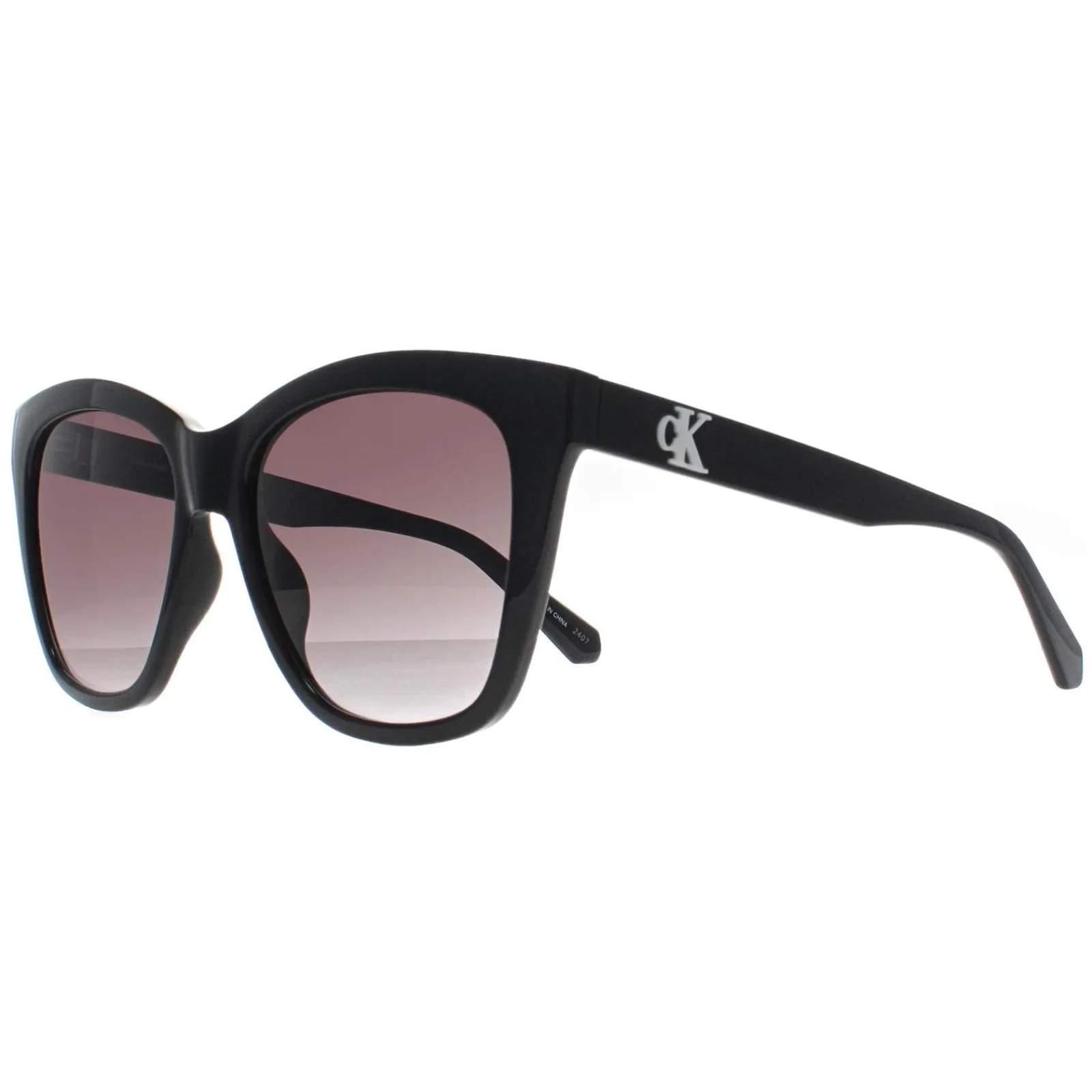 Calvin Klein Square^Sunglasses CKJ22608S 001 Black Gray Gradient