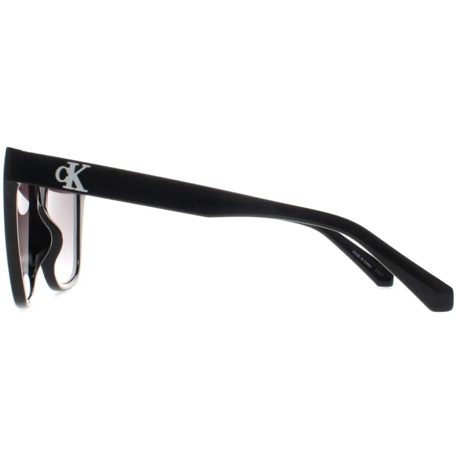 Calvin Klein Square^Sunglasses CKJ22608S 001 Black Gray Gradient