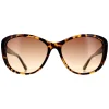 Calvin Klein Cat-Eye^Sunglasses CK19560S 235 Tortoise Brown Gradient