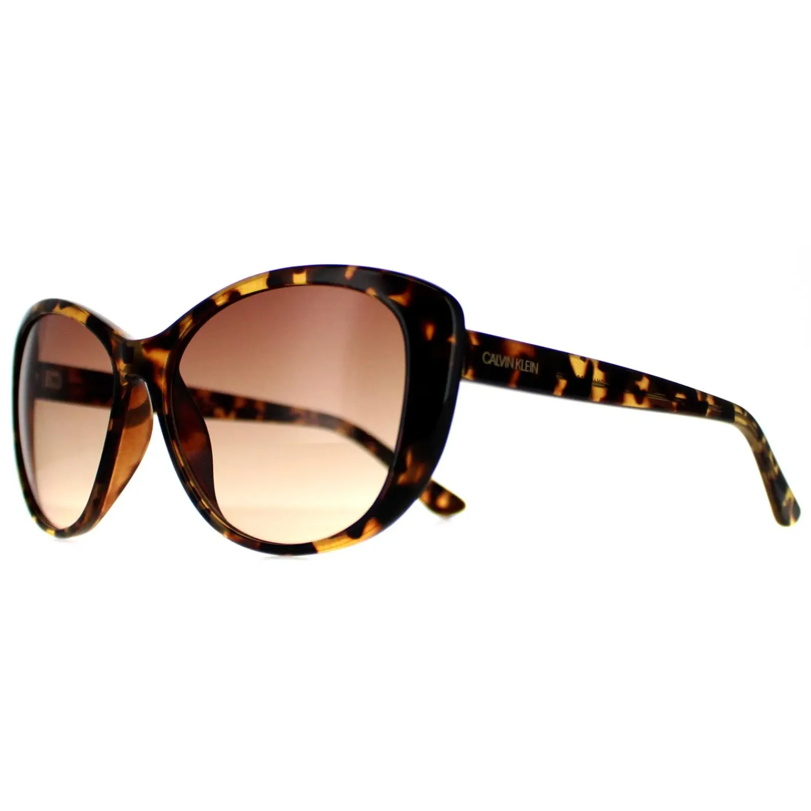 Calvin Klein Cat-Eye^Sunglasses CK19560S 235 Tortoise Brown Gradient