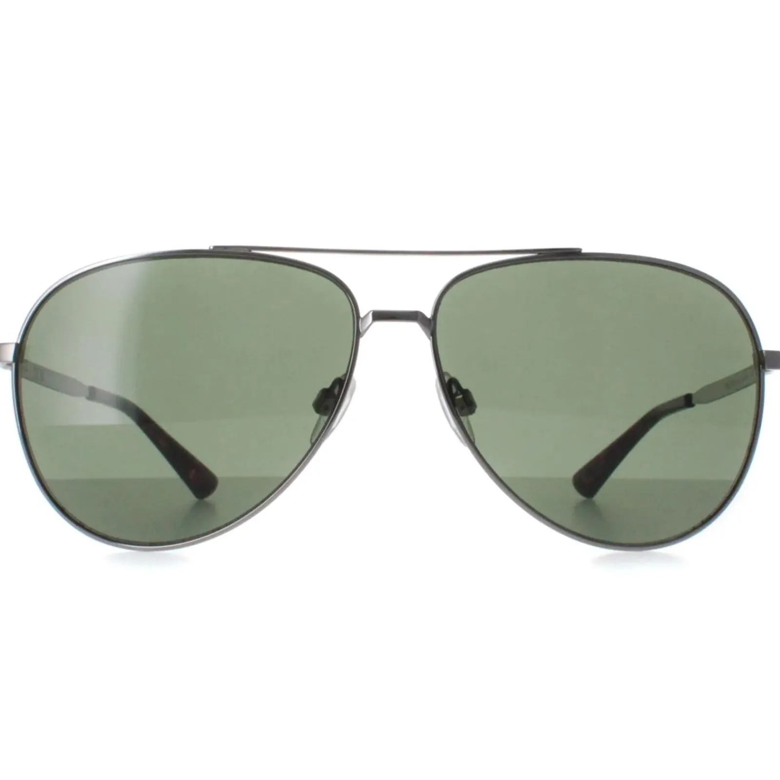 Calvin Klein Aviator^Sunglasses CK22124S 051 Light Ruthenium Green