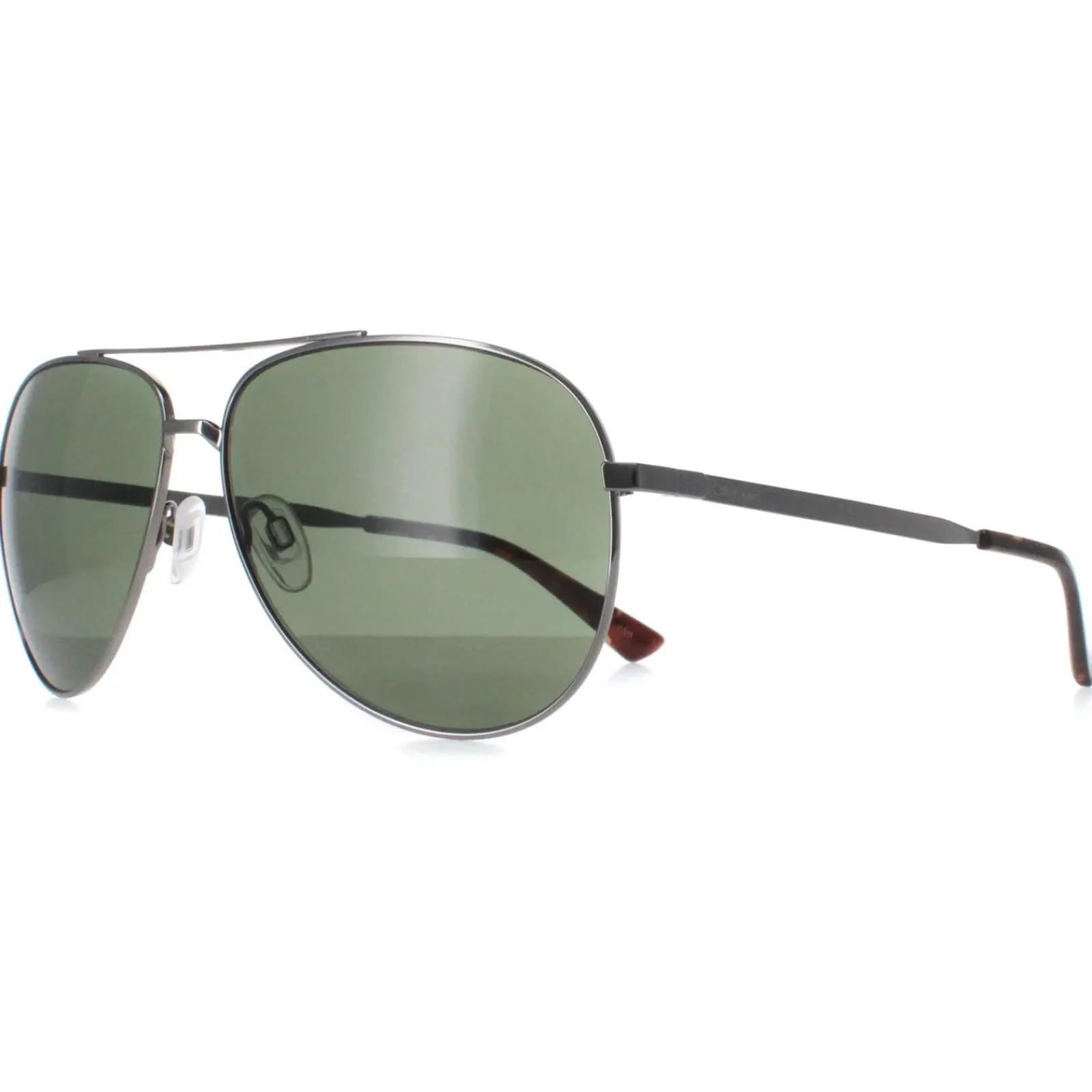 Calvin Klein Aviator^Sunglasses CK22124S 051 Light Ruthenium Green
