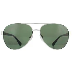 Calvin Klein Aviator^Sunglasses CK19316S 045 Silver Green