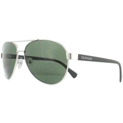 Calvin Klein Aviator^Sunglasses CK19316S 045 Silver Green