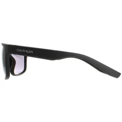 Calvin Klein Rectangle^Sunglasses CK19539S 001 Matte Black Smoke Grey