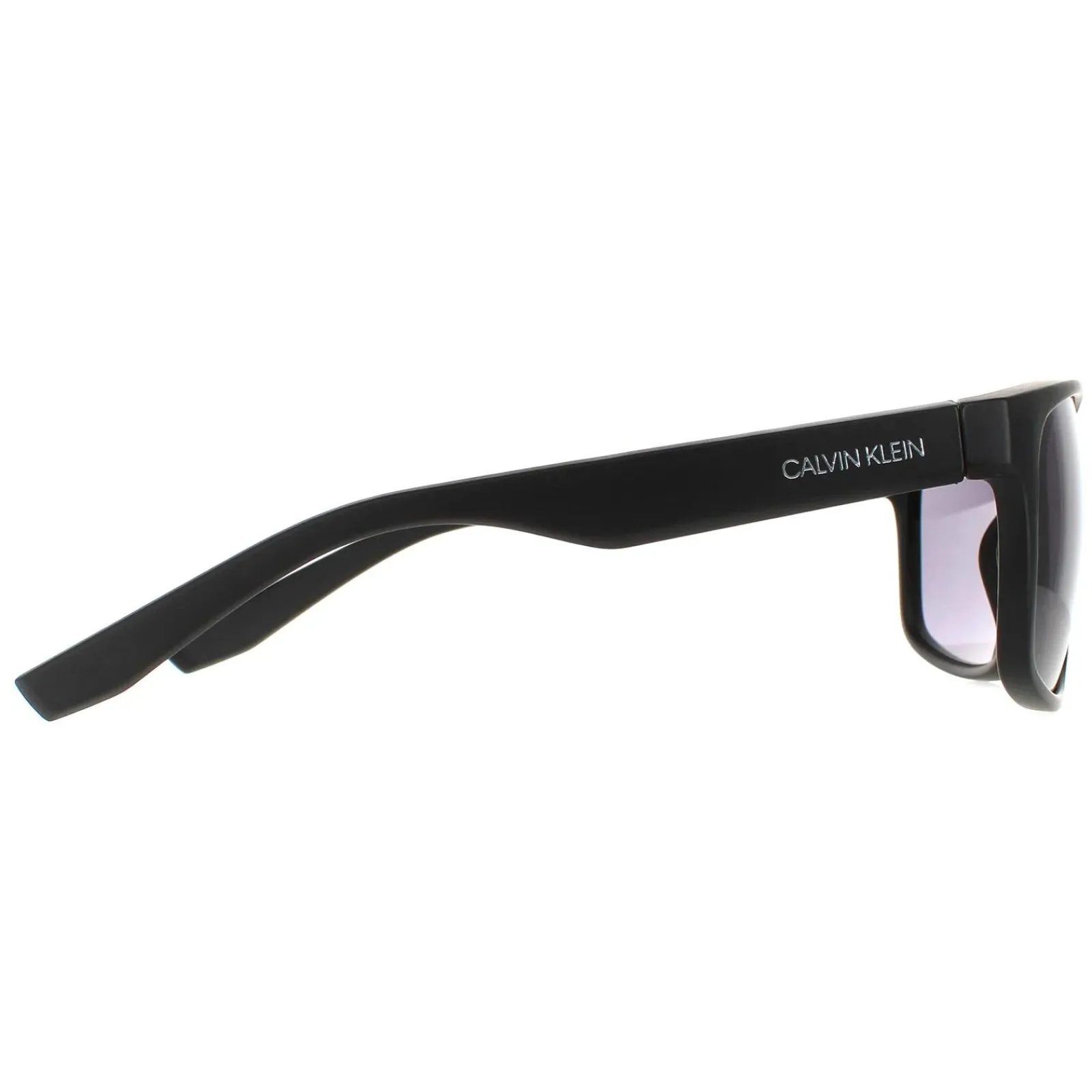 Calvin Klein Rectangle^Sunglasses CK19539S 001 Matte Black Smoke Grey