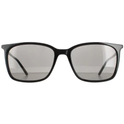 Calvin Klein Square^Sunglasses CK18534S 001 Black Solid Smoke