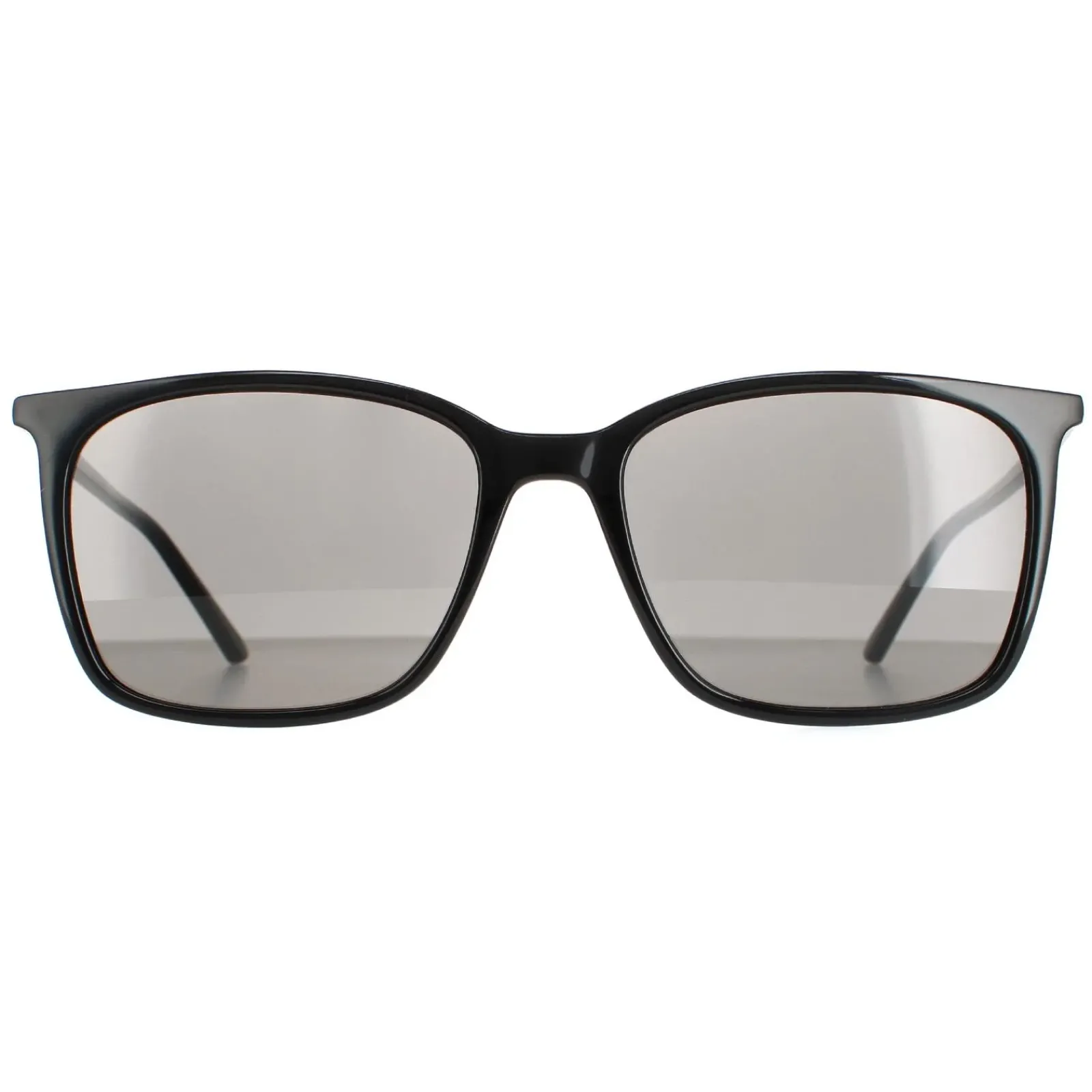 Calvin Klein Square^Sunglasses CK18534S 001 Black Solid Smoke