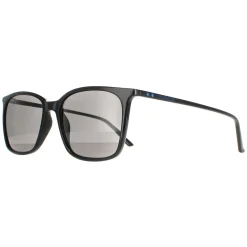 Calvin Klein Square^Sunglasses CK18534S 001 Black Solid Smoke