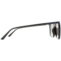 Calvin Klein Square^Sunglasses CK18534S 001 Black Solid Smoke
