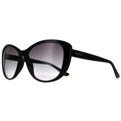 Calvin Klein Cat-Eye^Sunglasses CK19560S 001 Black Grey Gradient