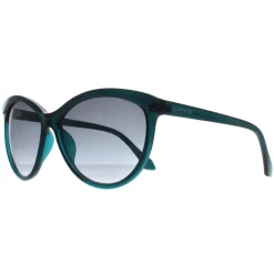 Calvin Klein Cat-Eye^Sunglasses CK19534S 430 Crystal Teal Grey Gradient