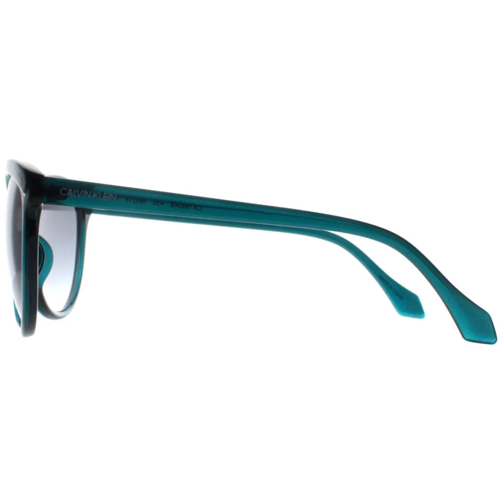 Calvin Klein Cat-Eye^Sunglasses CK19534S 430 Crystal Teal Grey Gradient